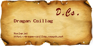 Dragan Csillag névjegykártya